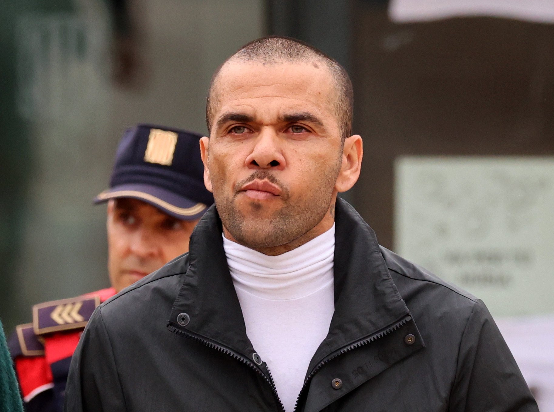 Dani Alves walked out of prison after serving four weeks of his sentence