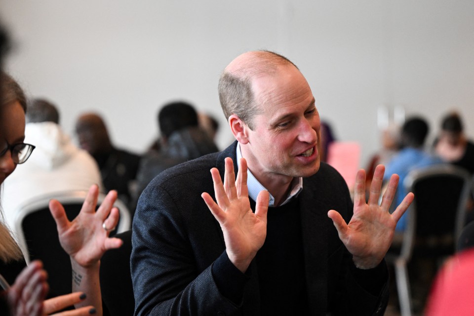 Wills made a sweet remark about Princess Kate today - saying she should be at his side