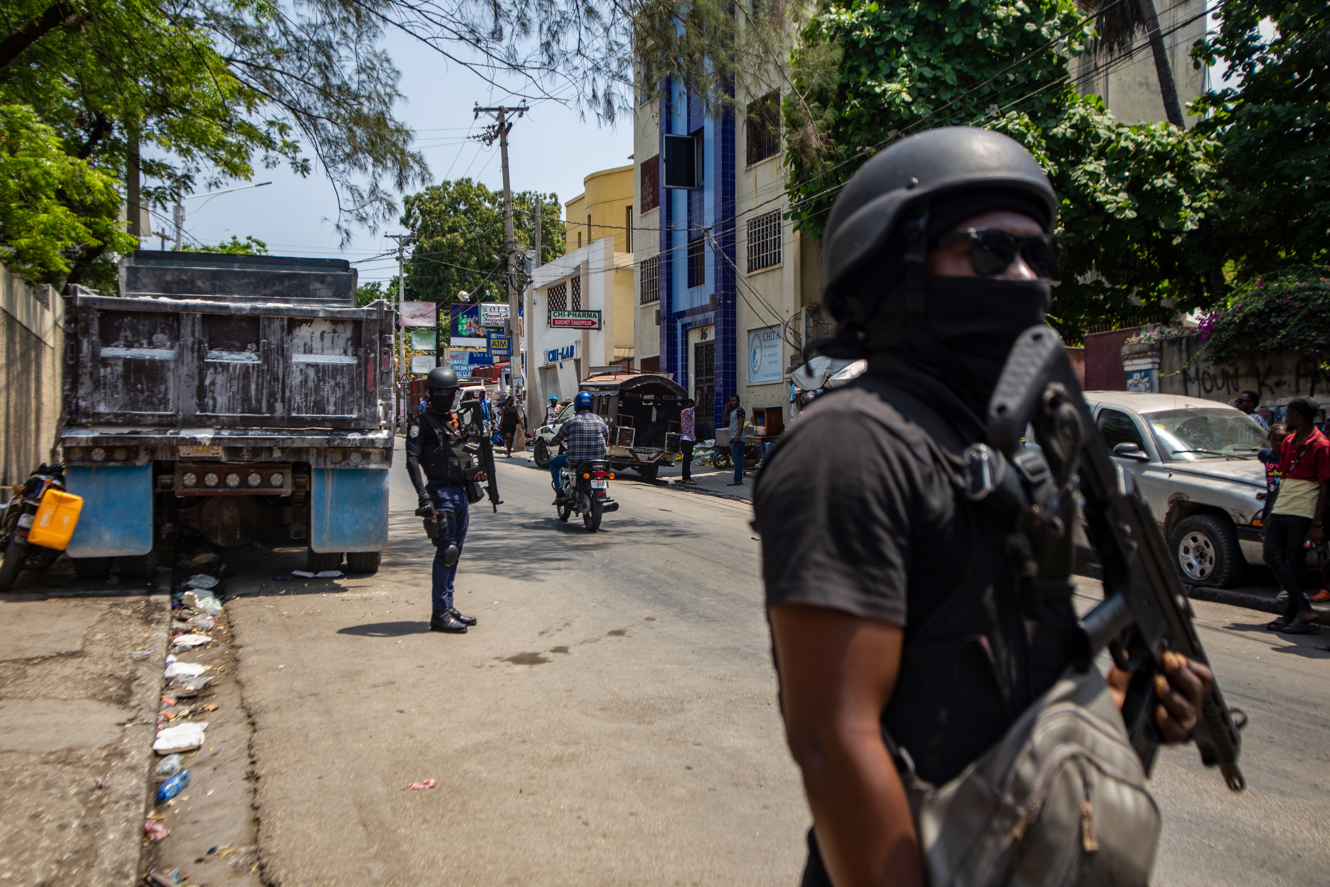 Haiti's outgunned and outmanned police force is unable to quell the chaos