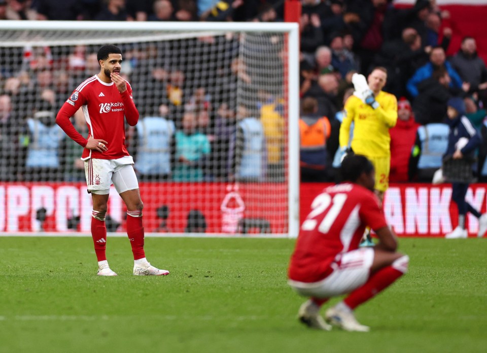 Nottingham Forest were deducted four points yesterday