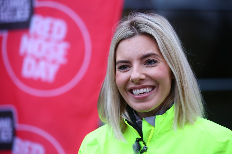 Mollie King is over 250km through her 500km Comic Relief bike ride challenge