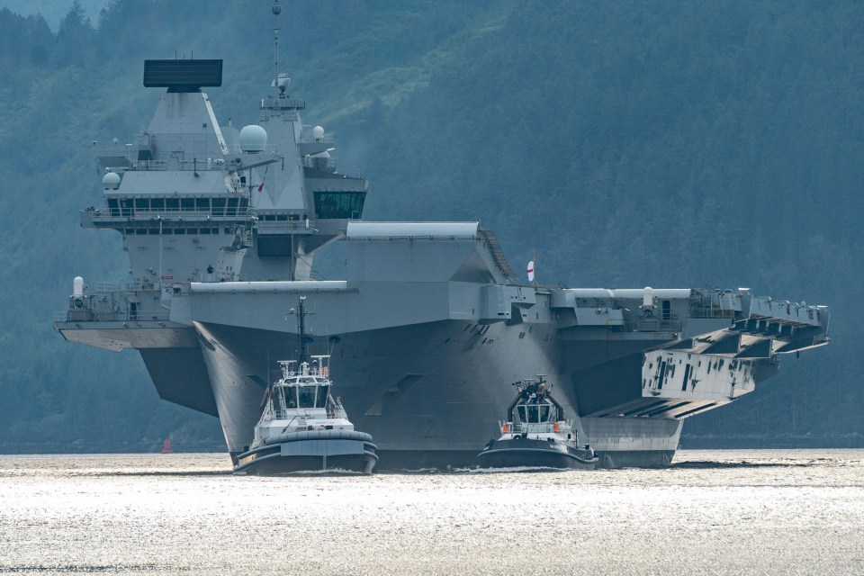 HMS Queen Elizabeth (stock pic)