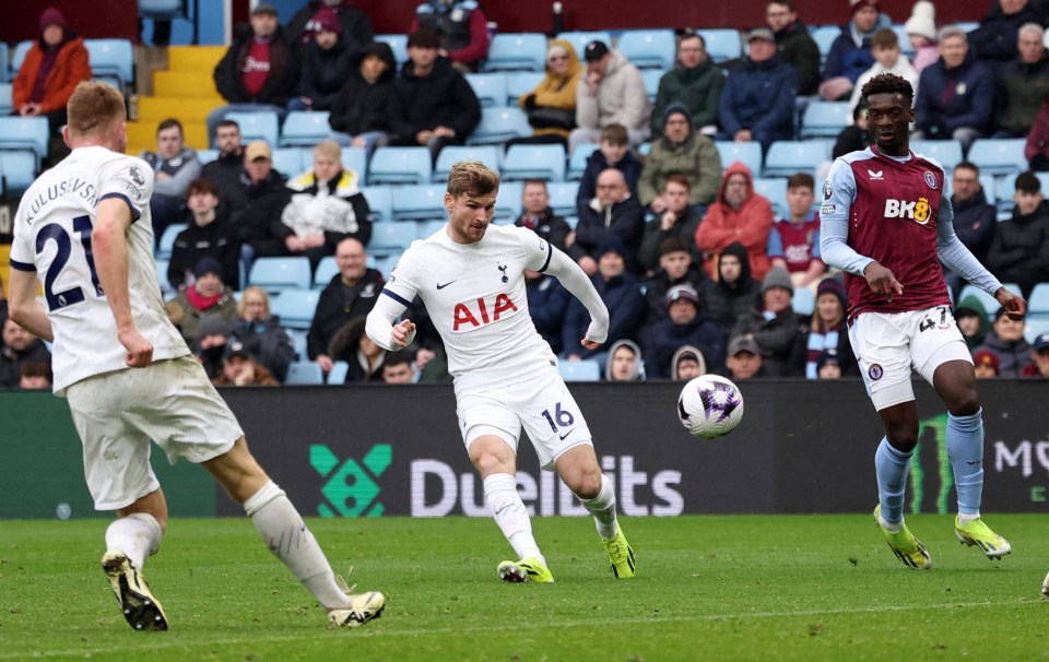 Timo Werner expertly guided the ball inside the far post for the fourth