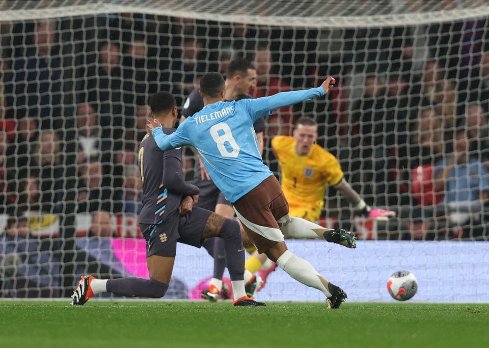 The Aston Villa man's opening goal stemmed from a Jordan Pickford error