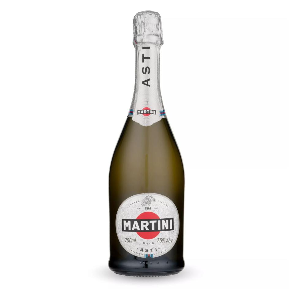 Martini Asti Italian Sparkling Wine, £8, Sainsburys