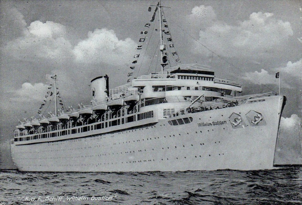 Wilhelm Gustloff sank after being torpedoed by Soviet submarine S-13 in January 1945