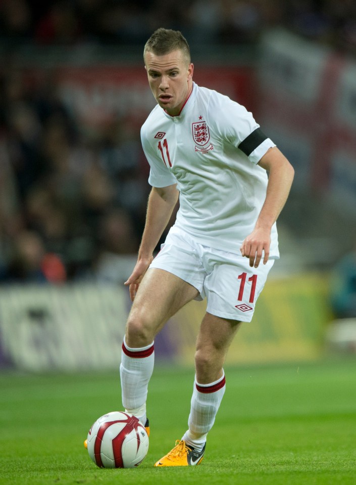 Tom Cleverley was one of four Manchester United stars in the starting line-up