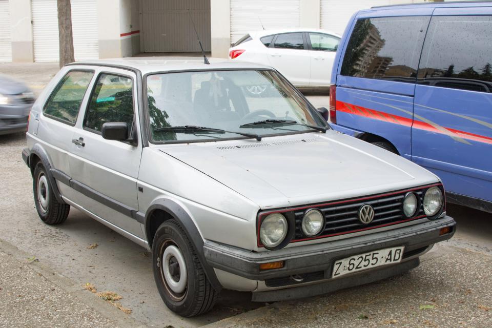 The Volkswagen MkII Golf is now a classic... considered hot property for enthusiasts