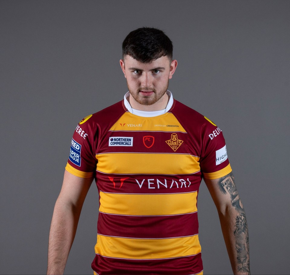 Huddersfield Giants' Fenton Rogers has been charged with drink driving