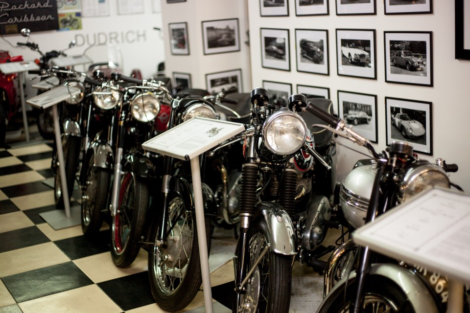 Rodger amassed around 420 cars and 65 motorbikes, all varying in their value and rarity