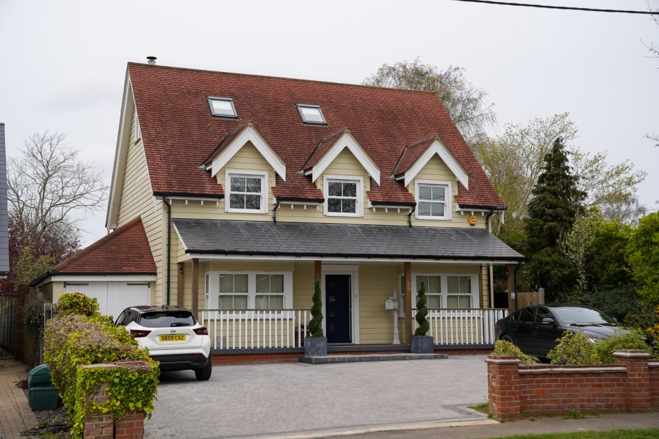 Emergency services raced to the Baxters' Essex home