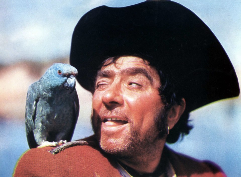 Editorial use only. No book cover usage...Mandatory Credit: Photo by Disney/Rko/Kobal/REX/Shutterstock (5878710a)..Robert Newton..Treasure Island - 1950..Director: Byron Haskin..Disney/RKO..USA..Film Portrait..Stevenson, Rbt Louis..Action/Adventure..L'Ile au trésor (1950)