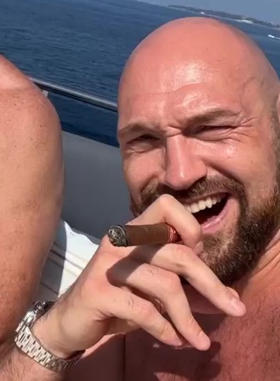 Celebs including boxing world champion Tyson Fury and rapper Jay-Z have been snapped smoking cigars