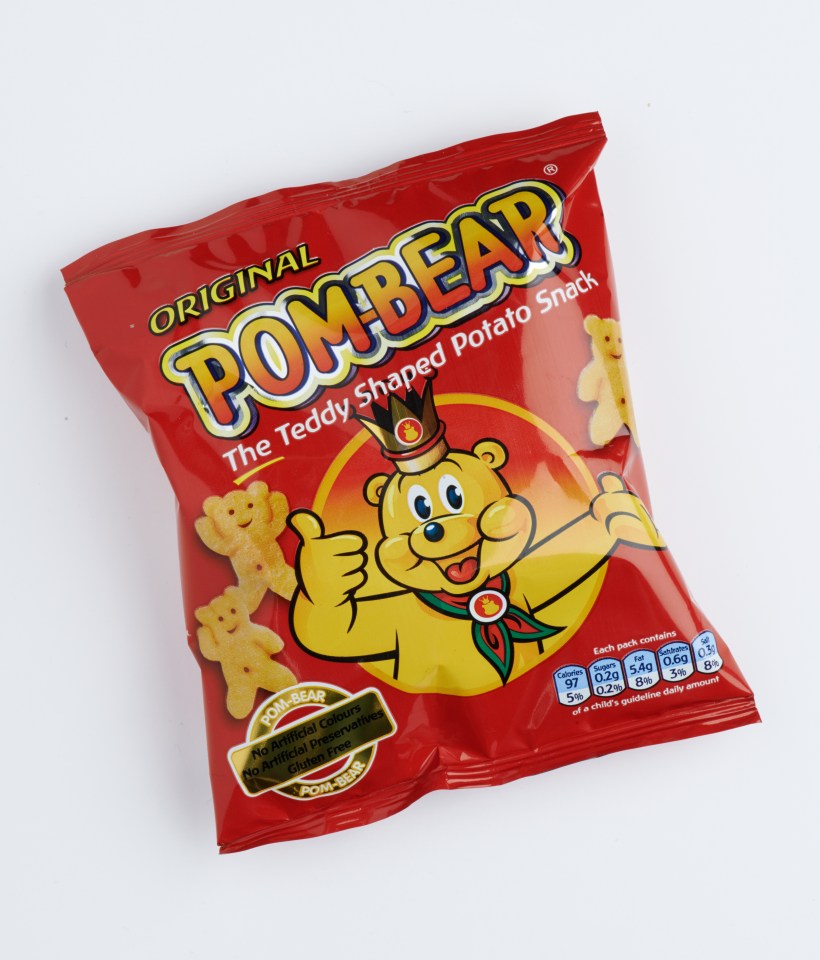 Pom-Bears only contain only 65 calories per 13g bag