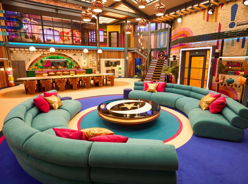 The Big Brother house has had a golden makeover for the celebrity version