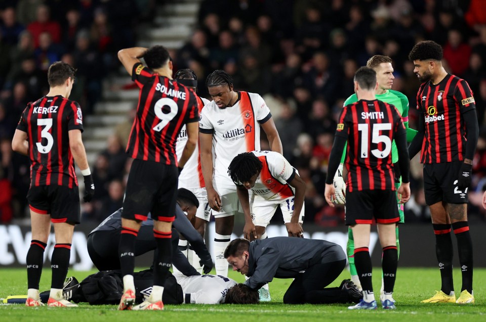 Tom Lockyer suffered a cardiac arrest on the pitch on December 16