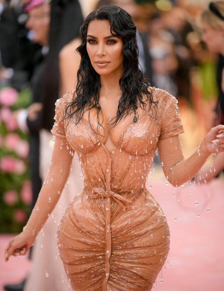 Kim Kardashian's wet look Thierry Mugler gown was one of the most talked about dresses of the Met Gala in 2019, and was literally dripping in diamonds