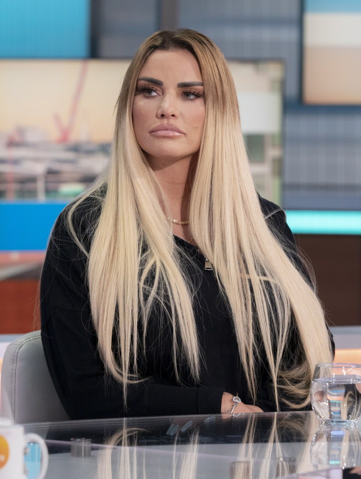  Katie Price has been declared bankrupt for a second time