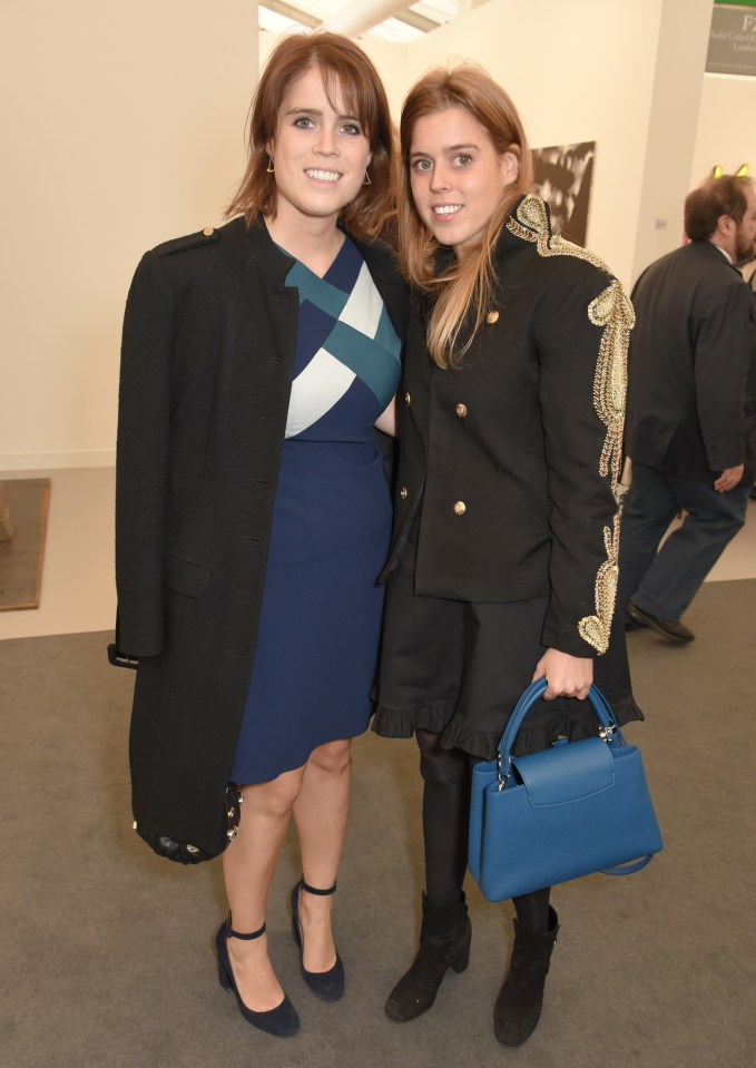 Eugenie (left) and Beatrice (right), the daughters of Prince Andrew and his ex-wife Sarah, are 10th and 9th in line to the throne