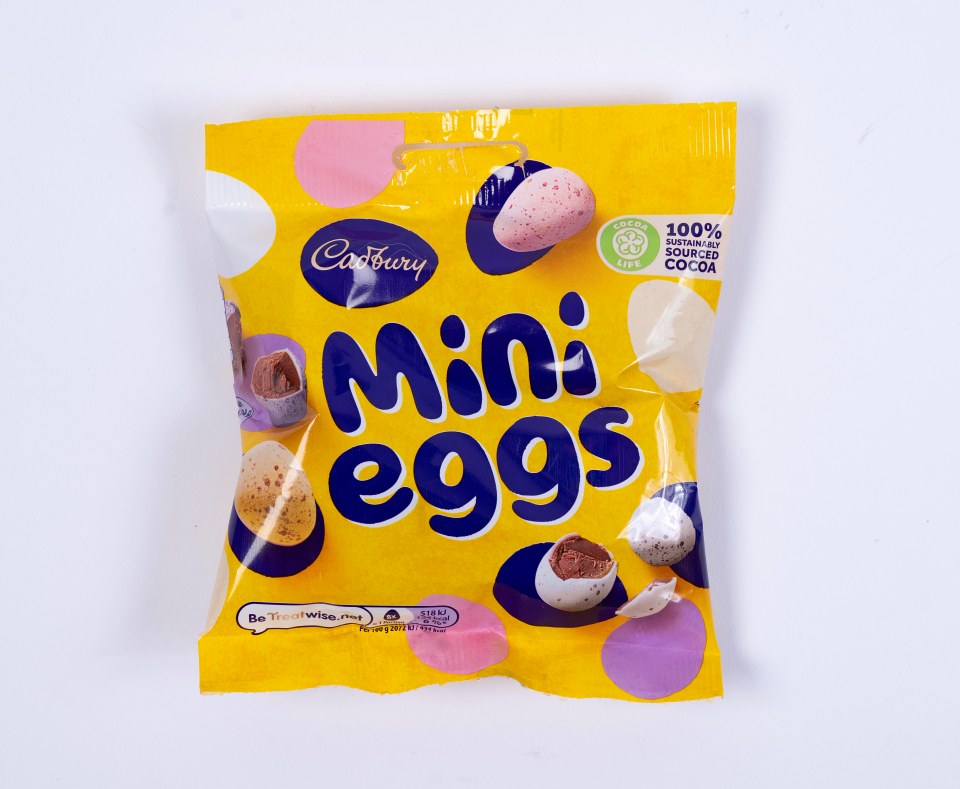 Laura Stott testing Mini Eggs. Cadbury Mini Eggs £1.50 80g Sainsburys and various supermarkets 24 eggs..Picture by Damien McFadden: 07968 308252