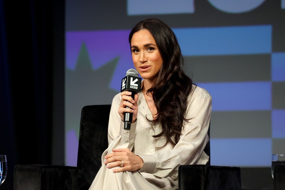 Meghan hailed 'incredible partner' Prince Harry a 'hands on dad' during an International Women's Day speech in Austin, Texas