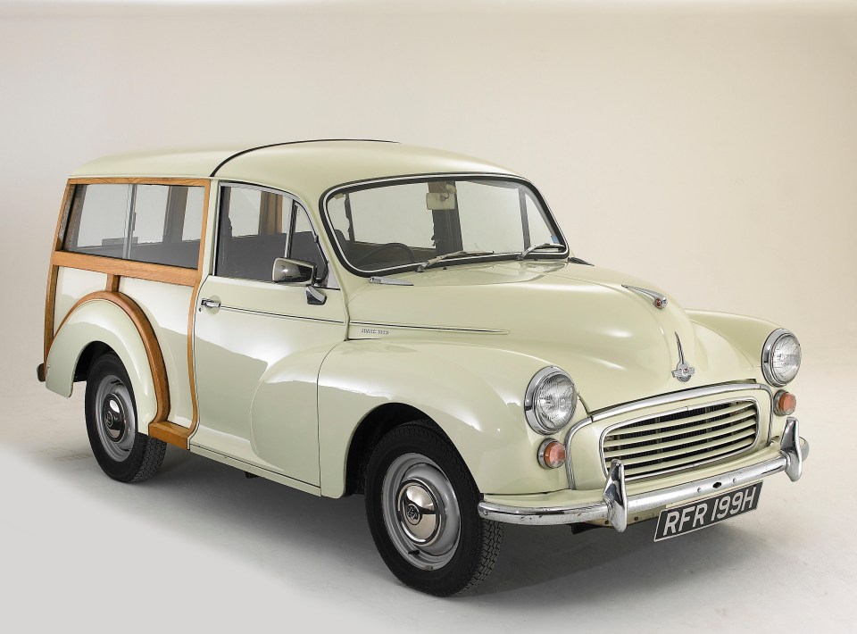 The lovely Morris Traveller is one of the oldest motors Tiff mentions