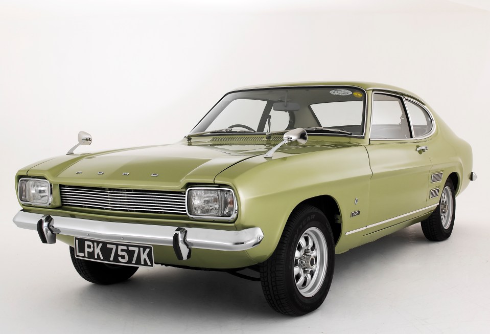 The classic Ford Capri 1600 is a much-loved motor