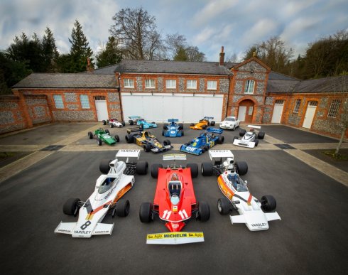 The 12-car collection is up for sale