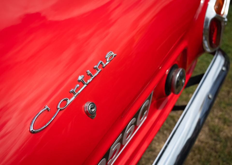 The classic Ford Cortina is a motor Vicki was given at the age of 18... but it's one she'd rather forget about