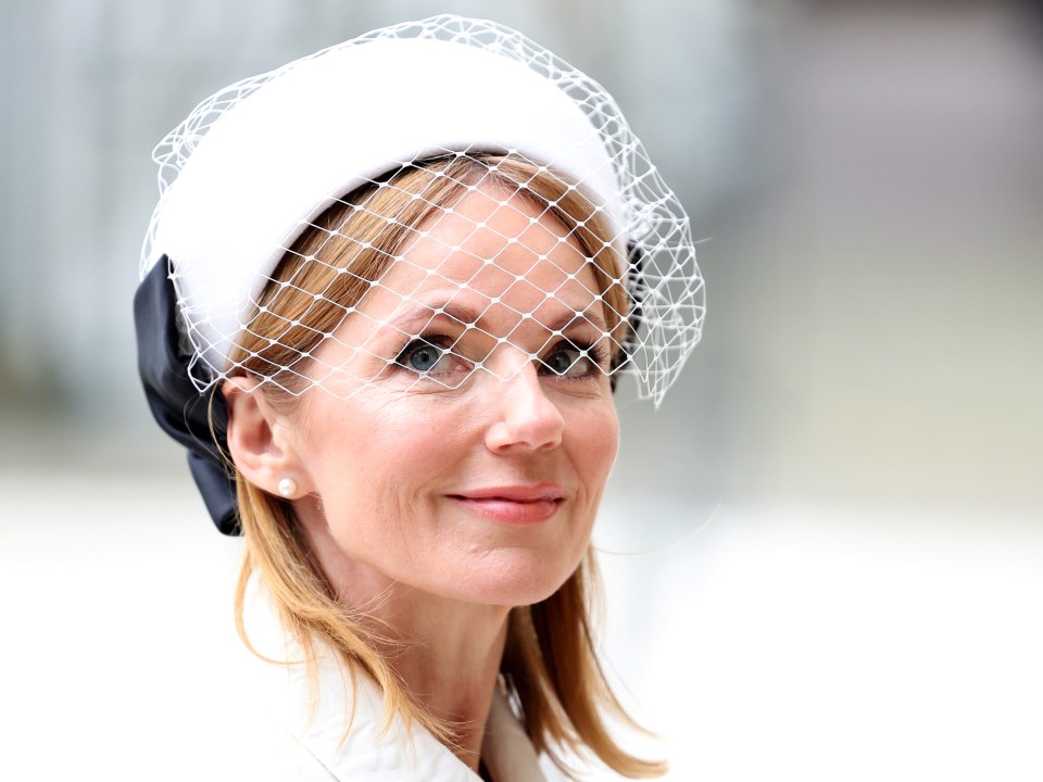 Geri Halliwell was seen without her hubby Christian Horner