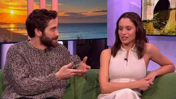 Jake Gyllenhaal and Daniela Melchior appeared on The One Show