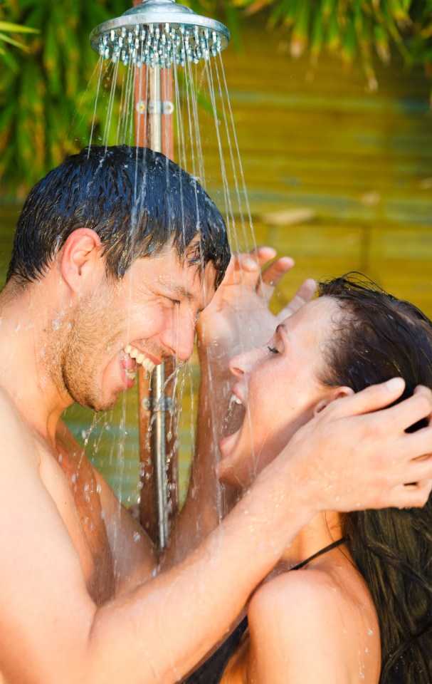 Singing in the shower with your other half can help strengthen your bond