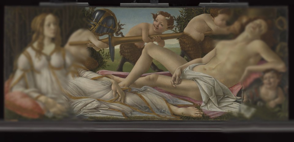 Venus and Mars (1485) by Sandro Botticelli