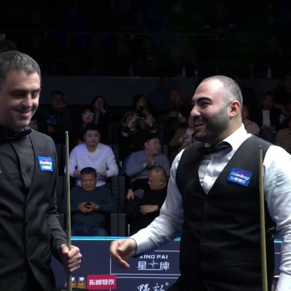 Ronnie O'Sullivan's World Open clash was interrupted by a 'xylophone'