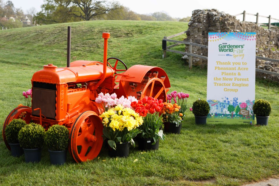 Gardeners World Spring Fair is from May 3-5 in Beaulieu, Hampshire