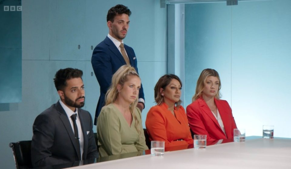 The incident resulted in Lord Sugar firing two contestants