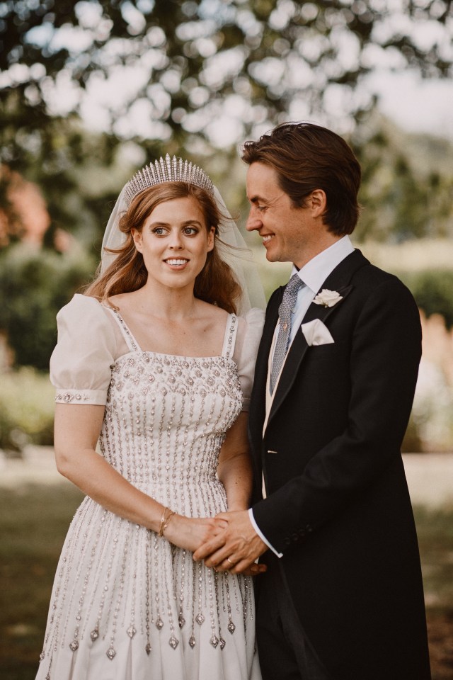 Prince Edward’s firstborn, Princess Beatrice, married Edoardo Mapelli Mozzi in July 2020