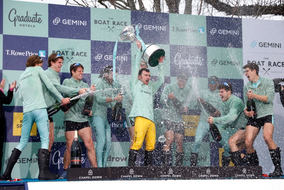 Cambridge were victorious in the men's race last year