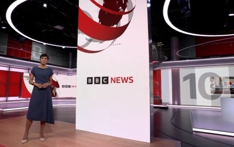 BBC News were forced to apologise after a technical blunder plagued its bulletin