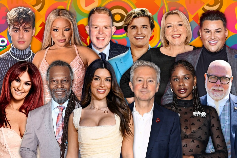 The Sun revealed the 12 celebs who will kick off Celebrity Big Brother