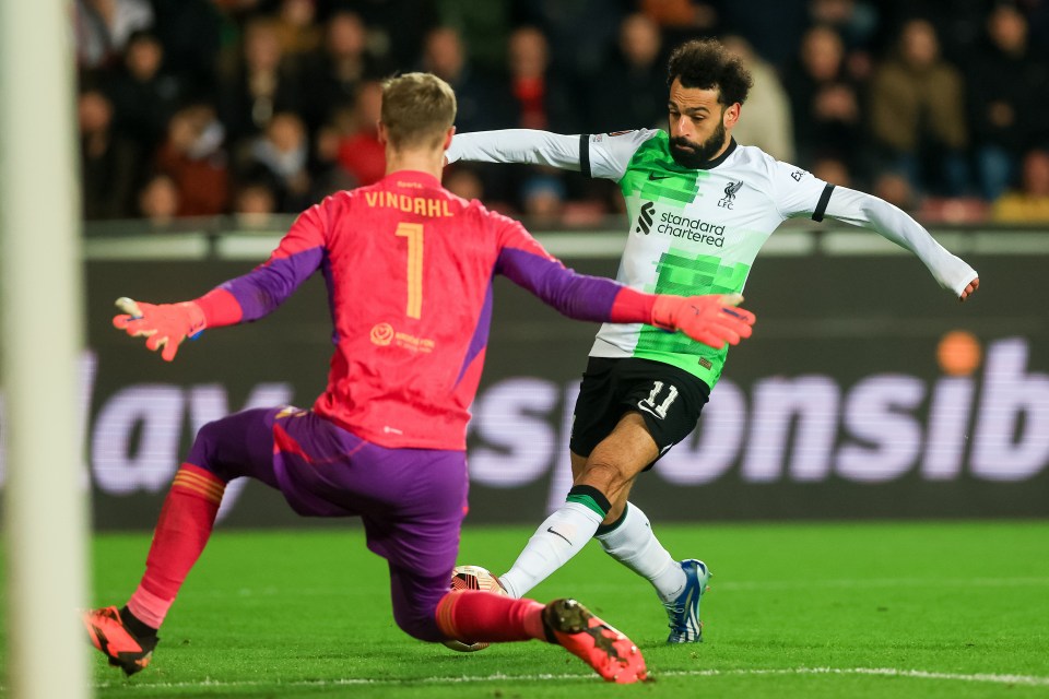 Mo Salah also made his return from injury for the Reds