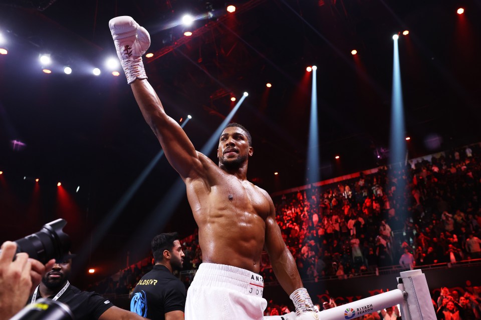 Anthony Joshua has won his last three fights on the bounce