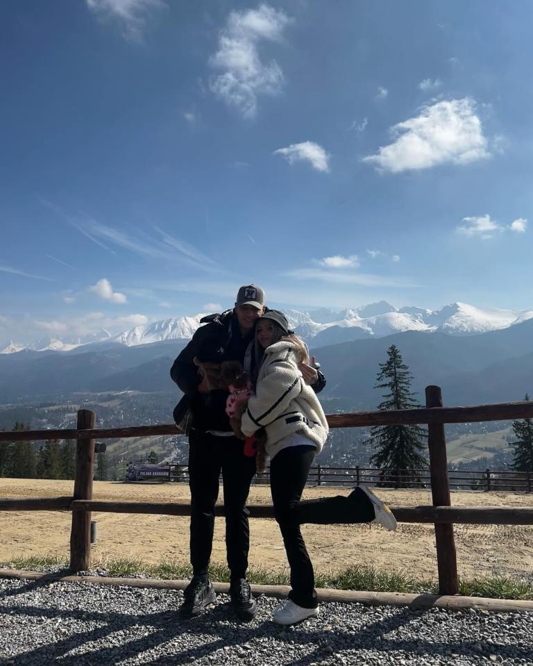 Jakub Kiwior has enjoyed a quick trip away with his partner