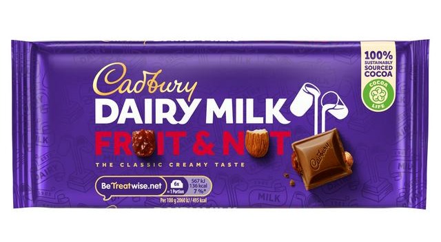 Dairy Milk Fruit & Nut is the latest everyday item to be protected from thieves in the shoplifting epidemic