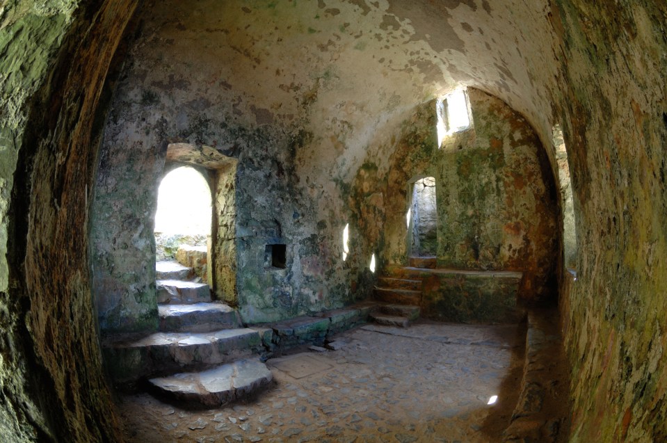 The chapel was built in the 13th Century to honour St Govan