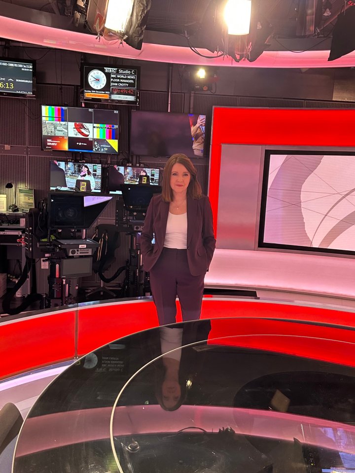 Annita announced her return to the BBC on social media