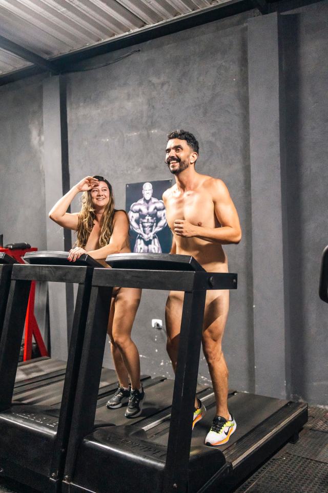 Vagner and Bella pay for private access to the gym so they don't disturb other people