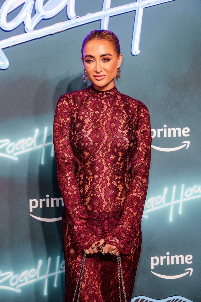 Georgia Harrison at the Road House premiere.