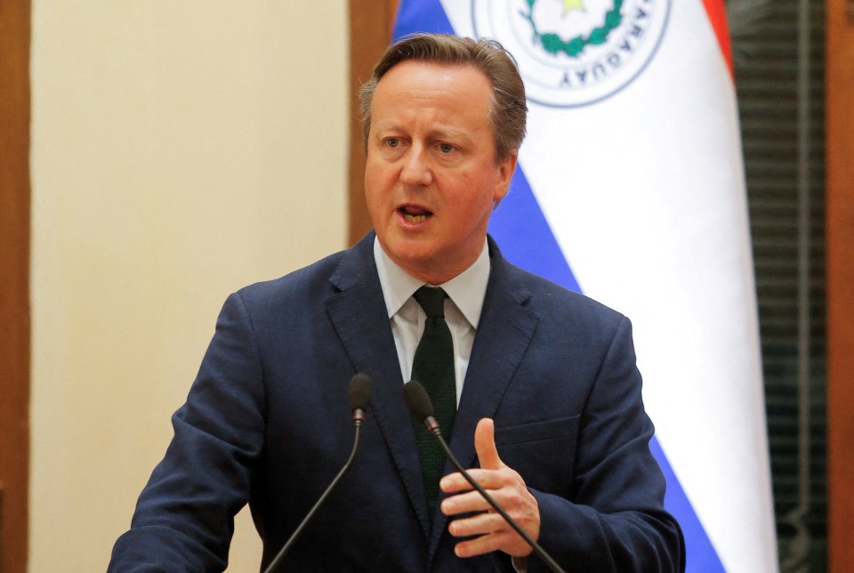 Lord Cameron has called for a ‘sustained pause in fighting’