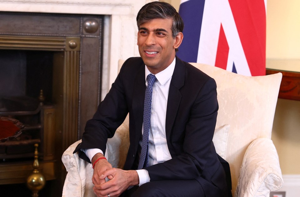 British Prime Minister Rishi Sunak if facing a rebel plot to get rid of him